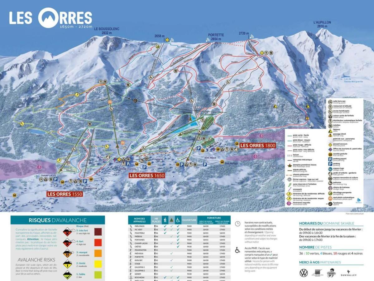 Grand Studio Au Coeur De La Station, 4 Pers, Skis Aux Pieds - Fr-1-322-308 Daire Les Orres Dış mekan fotoğraf